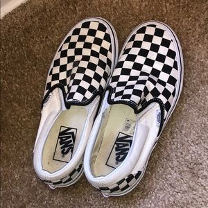Checkered Vans